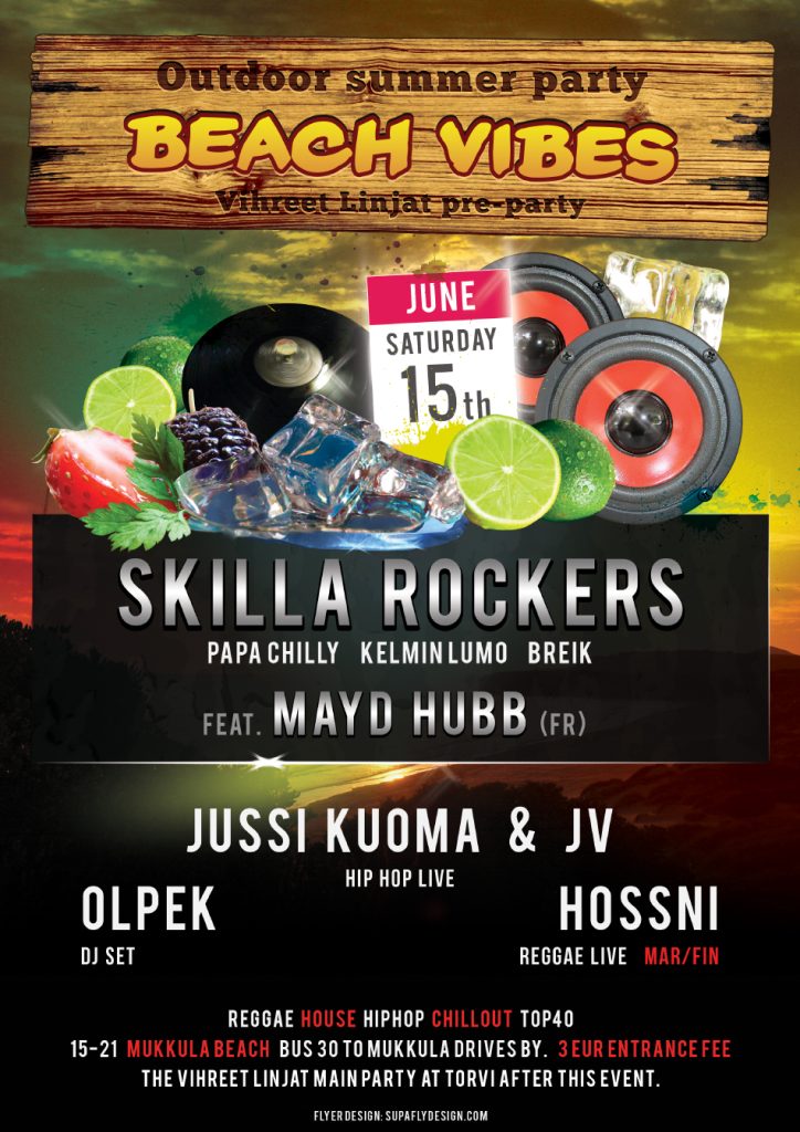 Flaieri ja julkka: Mukkula Beach Vibes, 15.06.2013